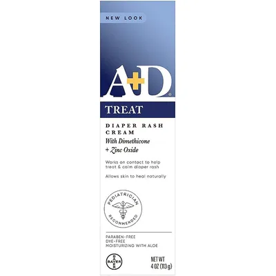 A+D Treat Diaper Rash Cream