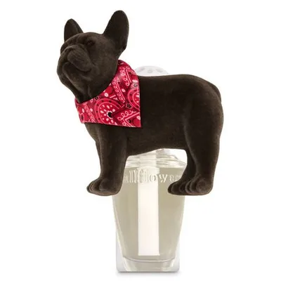Bulldog With Scarf Wallflowers Fragrance Plug