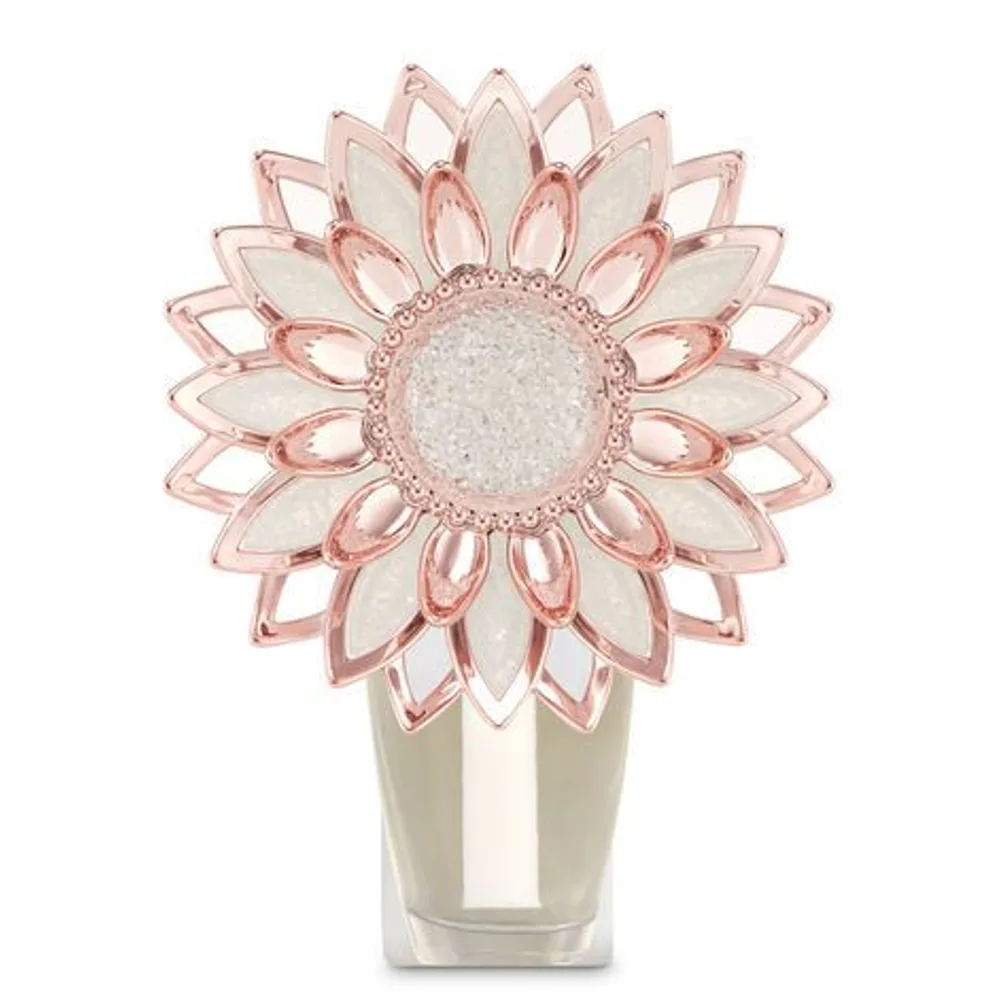 Rose Gold Flower Nightlight Wallflowers Fragrance Plug