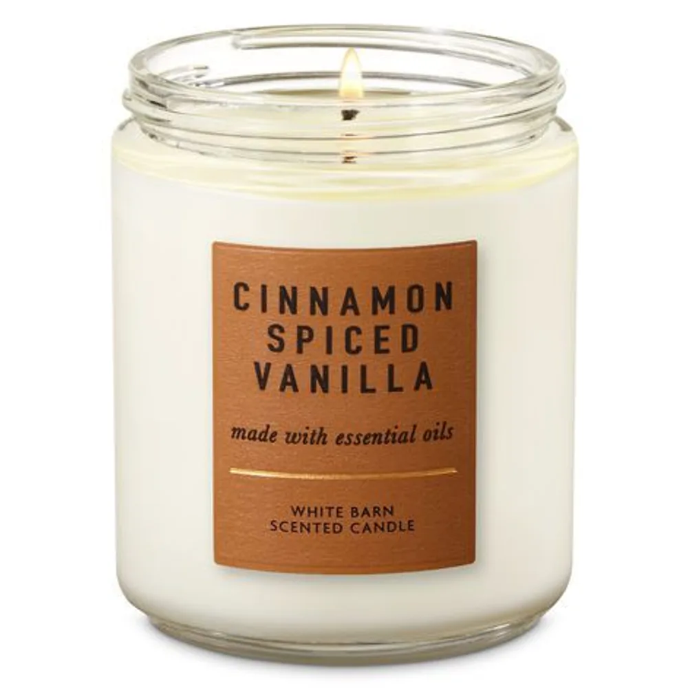 Cinnamon Spiced Vanilla Single wick Candle