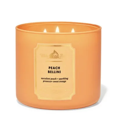 Peach Bellini 3-Wick Candle