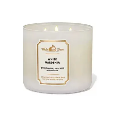 White Gardenia 3-Wick Candle