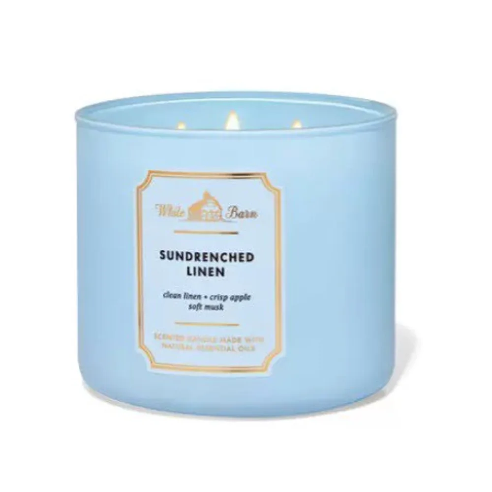 Sundrenched Linen 3-Wick Candle