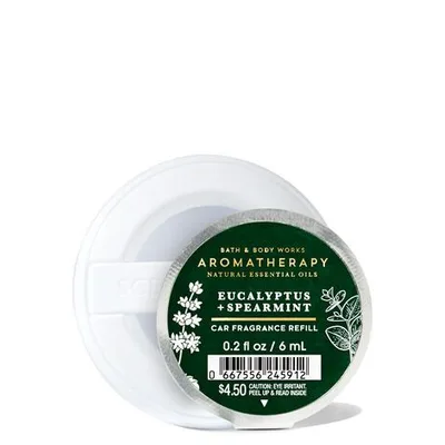 Aromatherapy Eucalyptus Spearmint Car Fragrance Refill