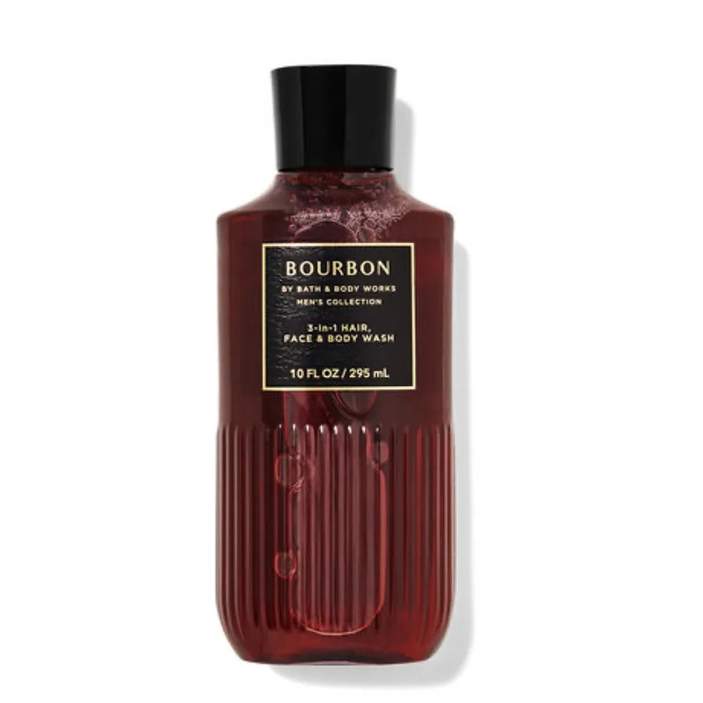 Bourbon 3-in-1 Hair, Face & Body Wash