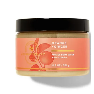 Aromatherapy Orange Ginger Pumice Body Scrub