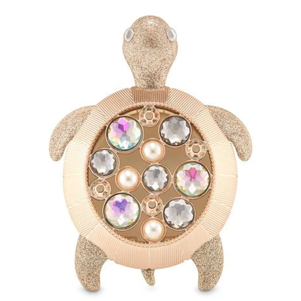 Sparkly Gemstone Turtle Visor Clip Scentportable Fragrance Holder