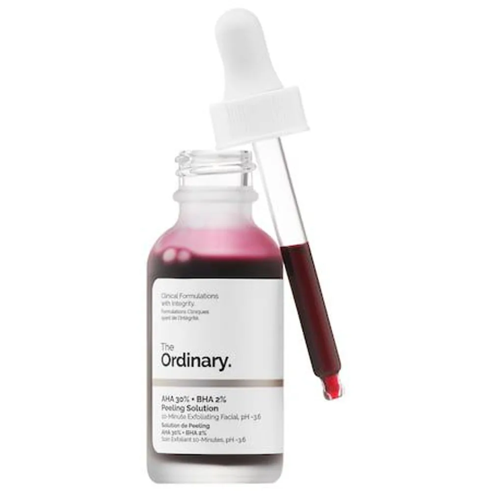 The Ordinary AHA 30% + BHA 2% Peeling Solution