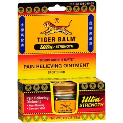 Tiger Balm Ultra Strenght Pain Relieving Ointment
