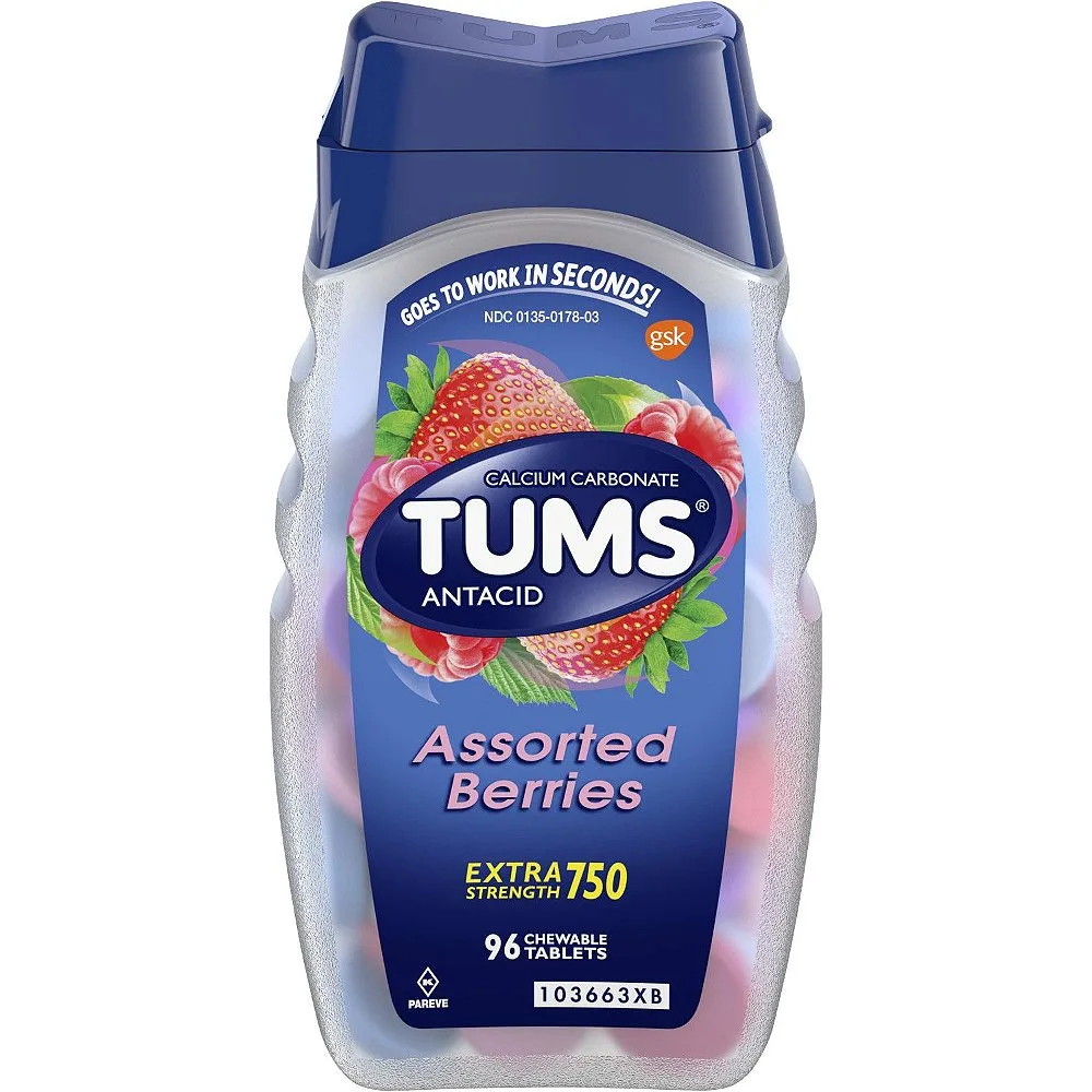Tums Antiacid Assorted Berries