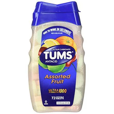 Tums Ultra 1000 Tablets Assorted Fruit