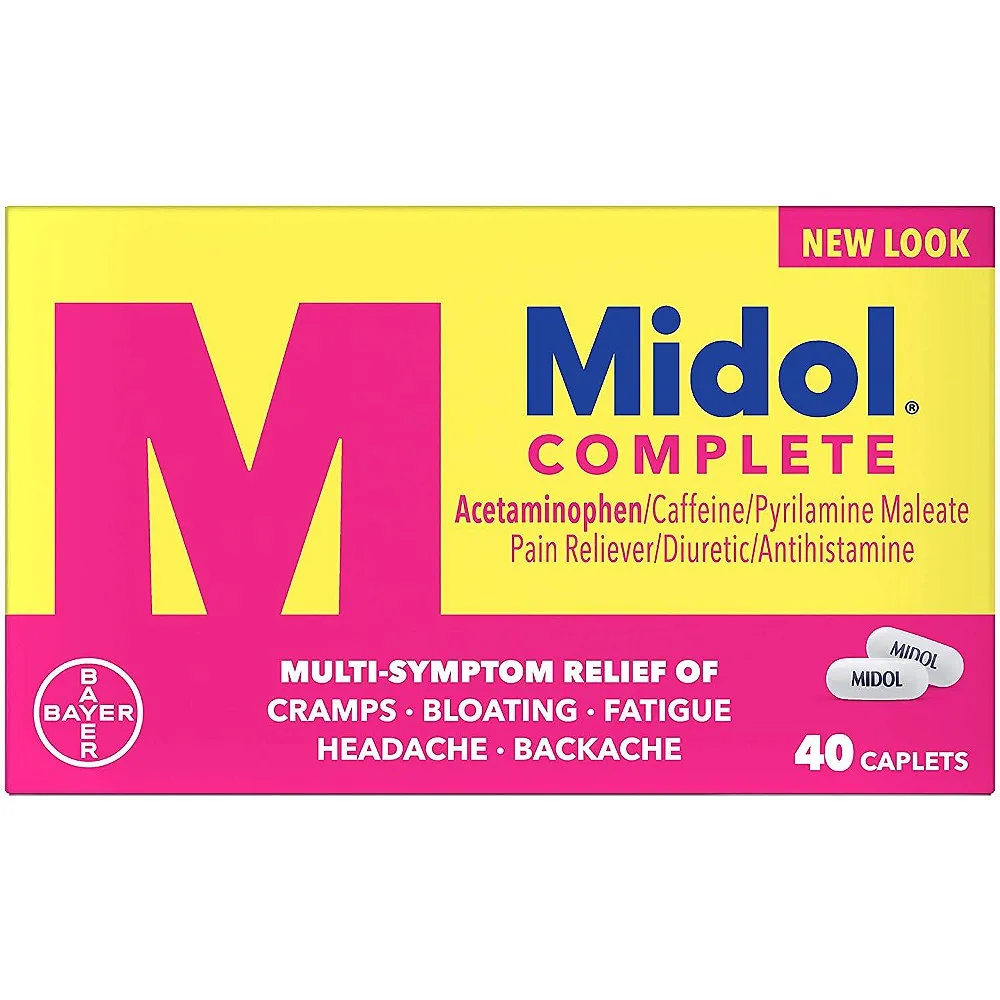 Midol Complete Menstrual Period Symptoms Relief