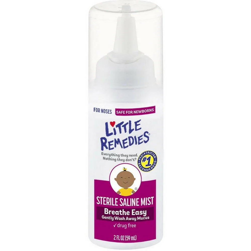 Little Remedies Sterile Saline Nasal Mist
