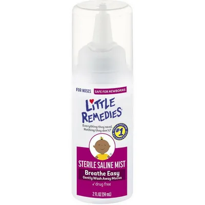 Little Remedies Sterile Saline Nasal Mist
