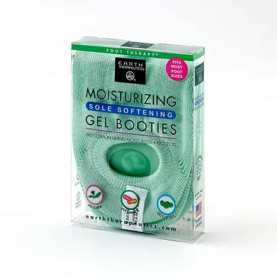 Earth Therapeutics Moisturizing Sole Softening Gel Booties