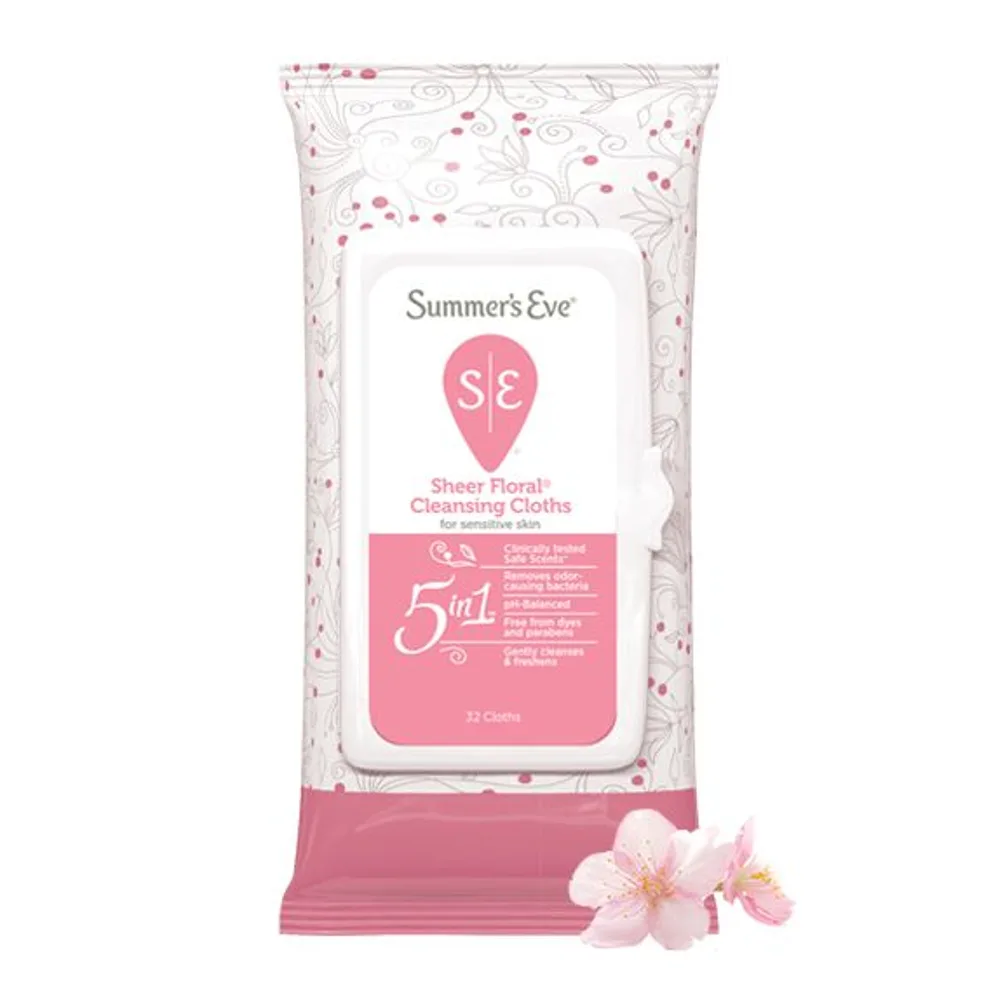 Summer's Eve Cleansing Cloths