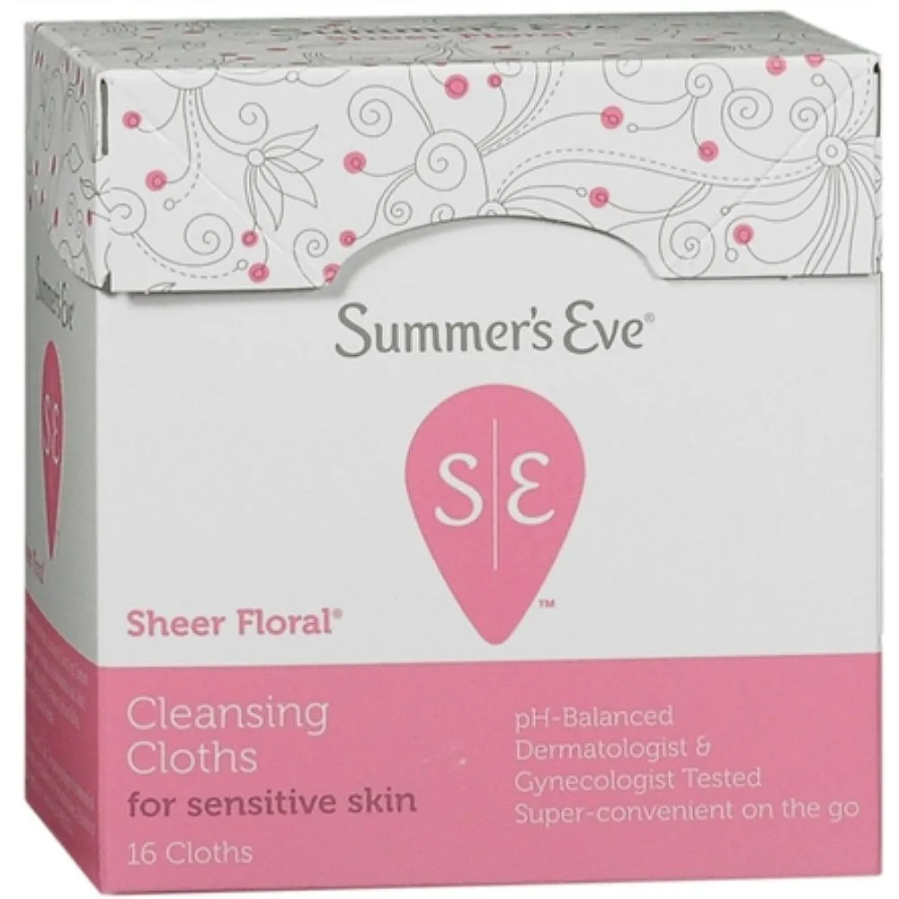 Summer's Eve Sensitive Skin Cleansing Cloths