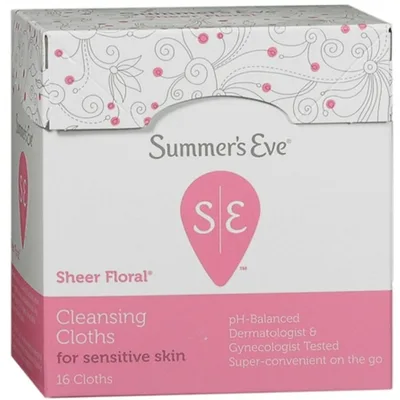 Summer's Eve Sensitive Skin Cleansing Cloths