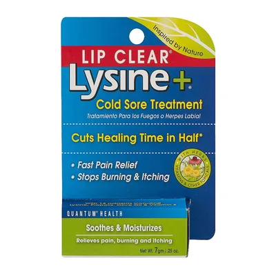 Lysine Lip Clear Lysine+ Cold Sore Treatment