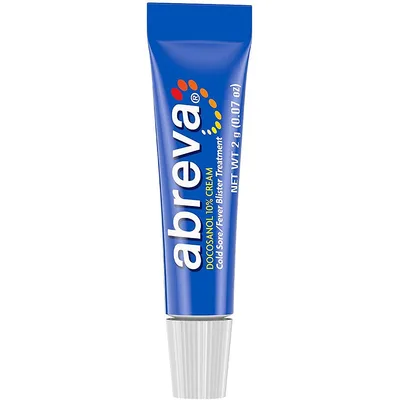Abreva Docosanol 10% Cream Tube