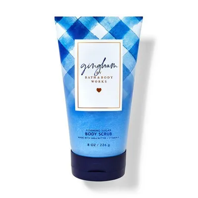 Gingham Foaming Sugar Body Scrub