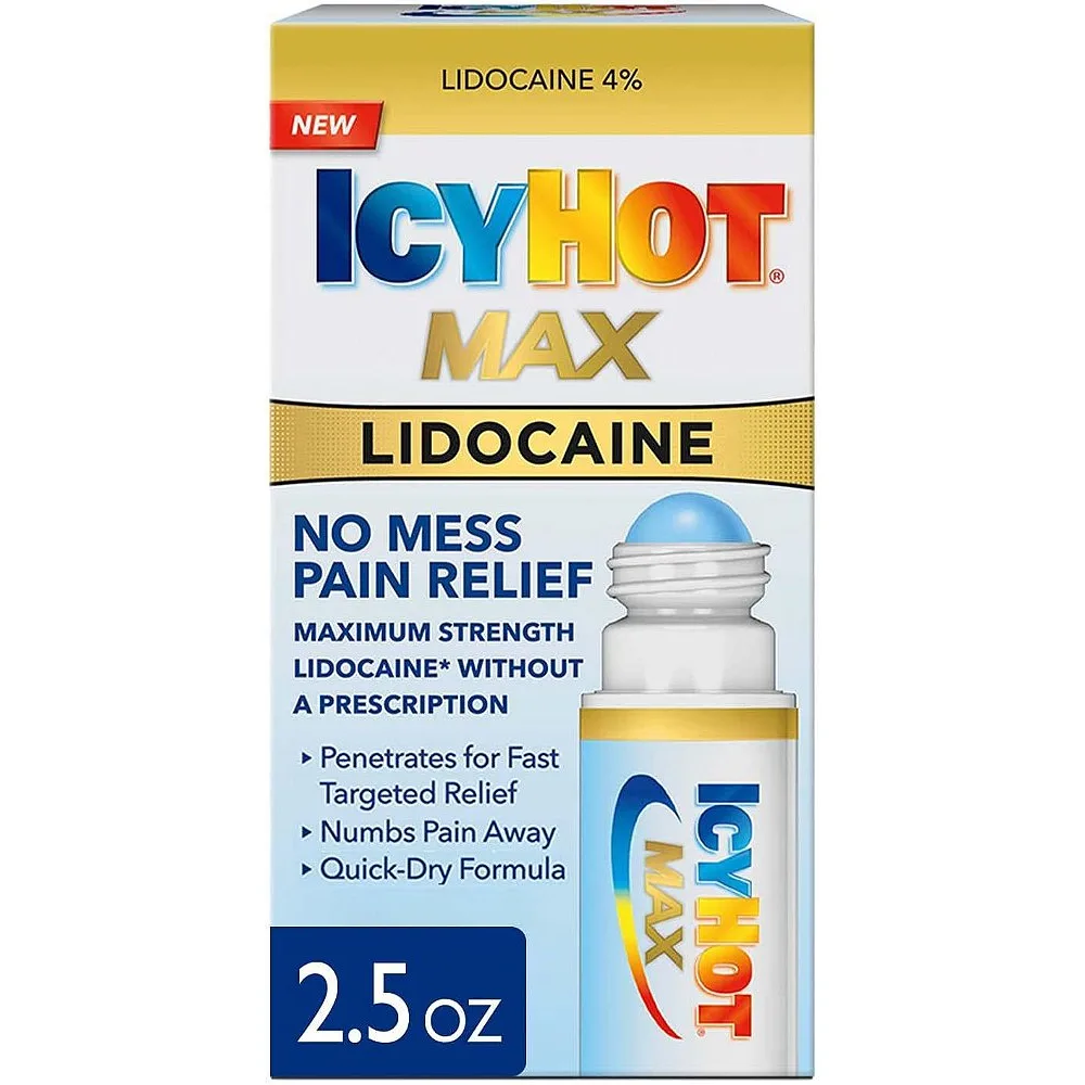 Icy Hot MAX Lidocaine No Mess Applicator