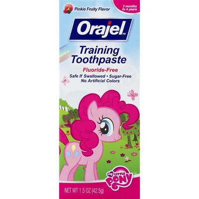 Orajel Training Toothpaste Fluoride-Free My Little Pony