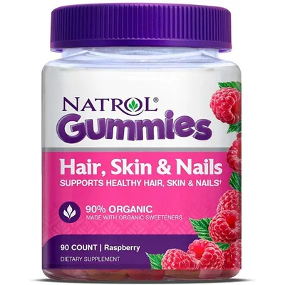 Natrol Hair Skin & Nails Gummies