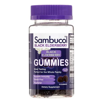 Sambucol Black Elderberry Gummies