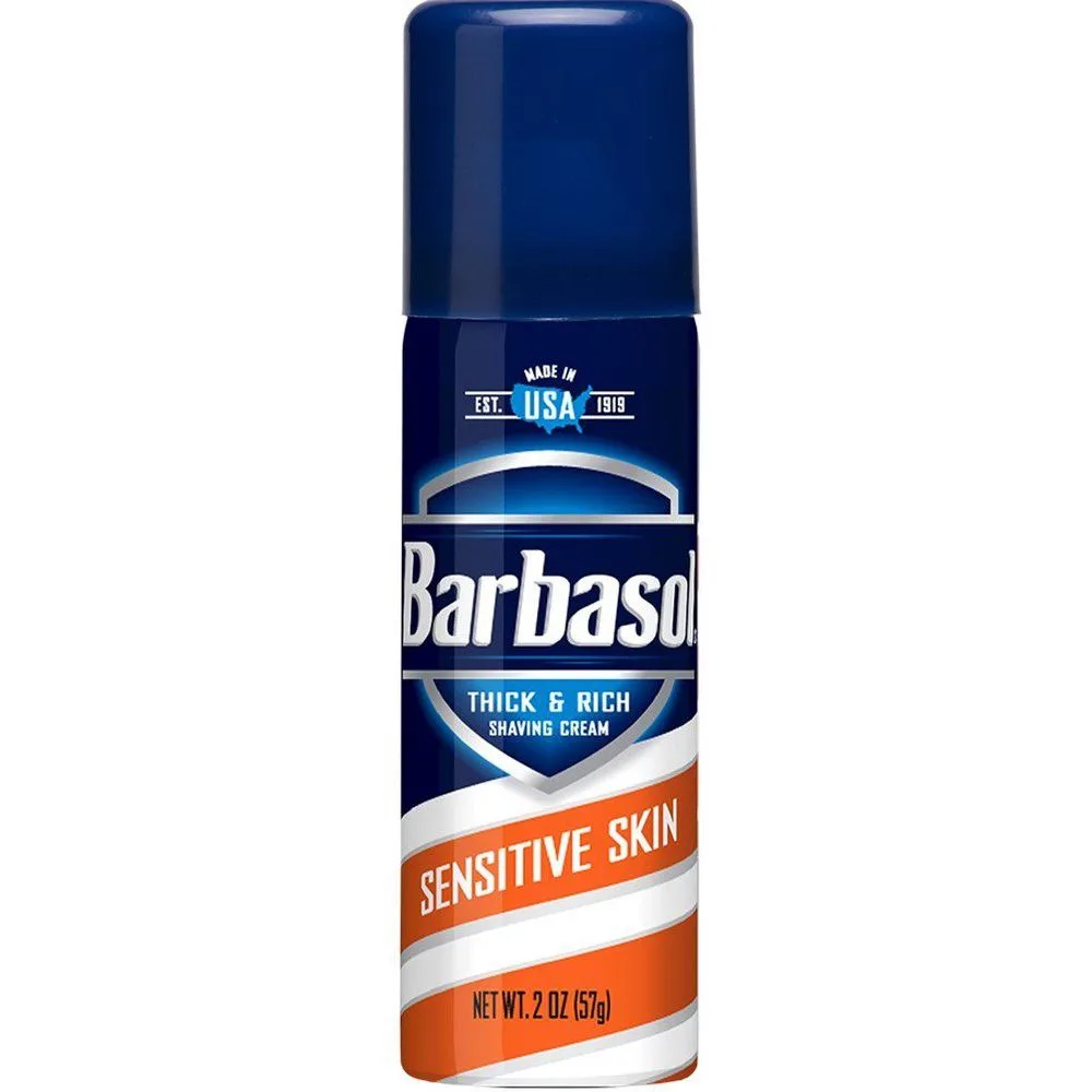 Barbasol Thick & Rich Shaving Cream Sensitive Skin