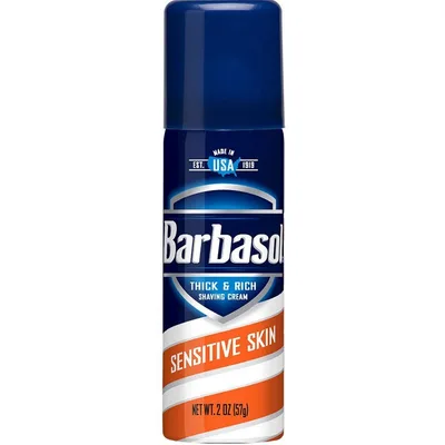 Barbasol Thick & Rich Shaving Cream Sensitive Skin