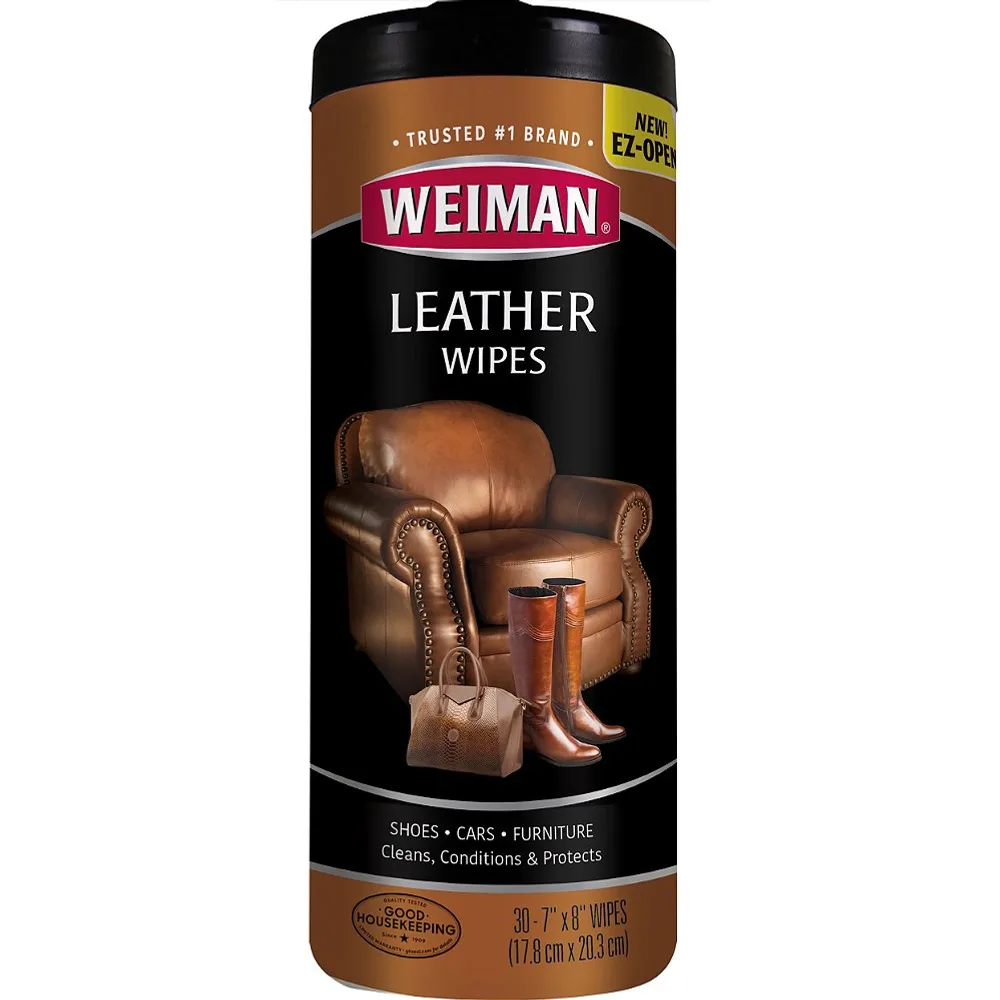Weiman Leather Wipes