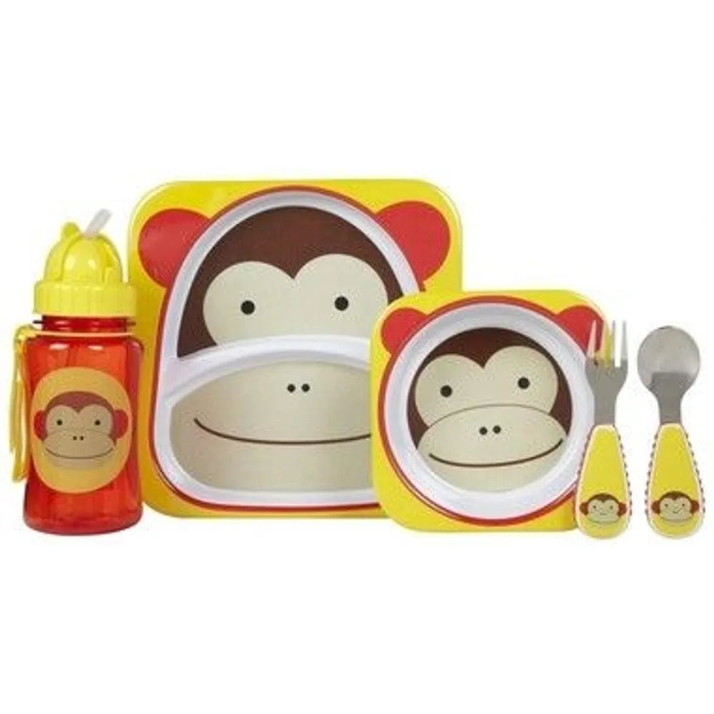 Skip Hop Zoo Macaco Utensílios