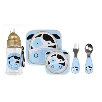 Skip Hop Zoo Vaca Utensílios
