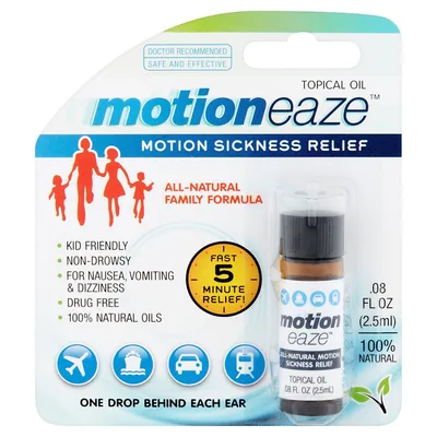 Motioneaze Motion Sickness Relief Topical Oil