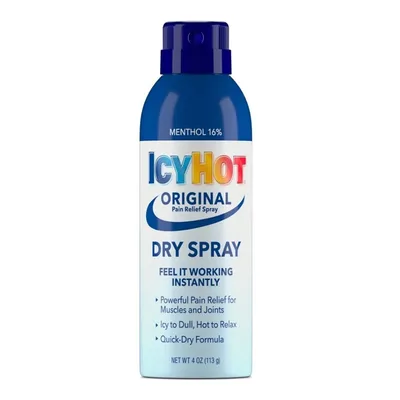 Icy Hot Medicated Pain Relief Spray Maximum Strength
