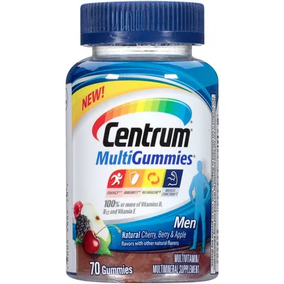 Centrum Men MultiGummies Multivitamin/Multimineral Supplement