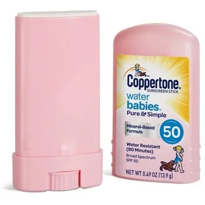 Coppertone Water Babies Sunscreen Pure & Simple Stick Broad Spectrum