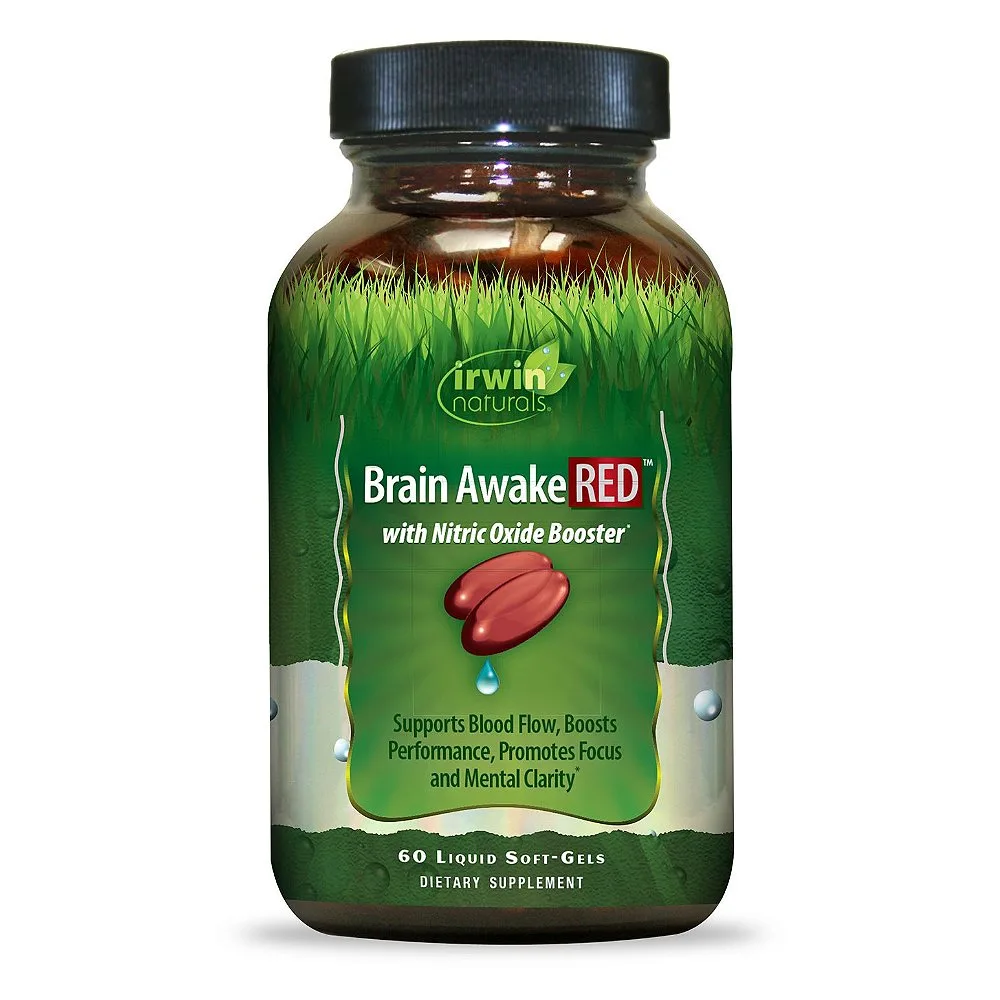 Irwin Naturals Brain Awake RED