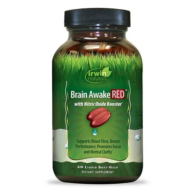 Irwin Naturals Brain Awake RED