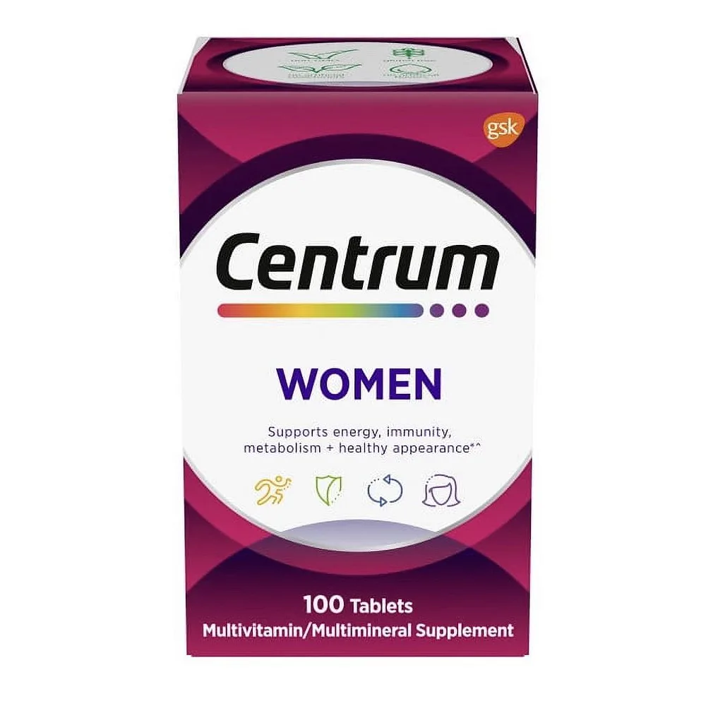 Centrum Women Multivitamin With Vitamins A, B, C, D3 & E With Iron