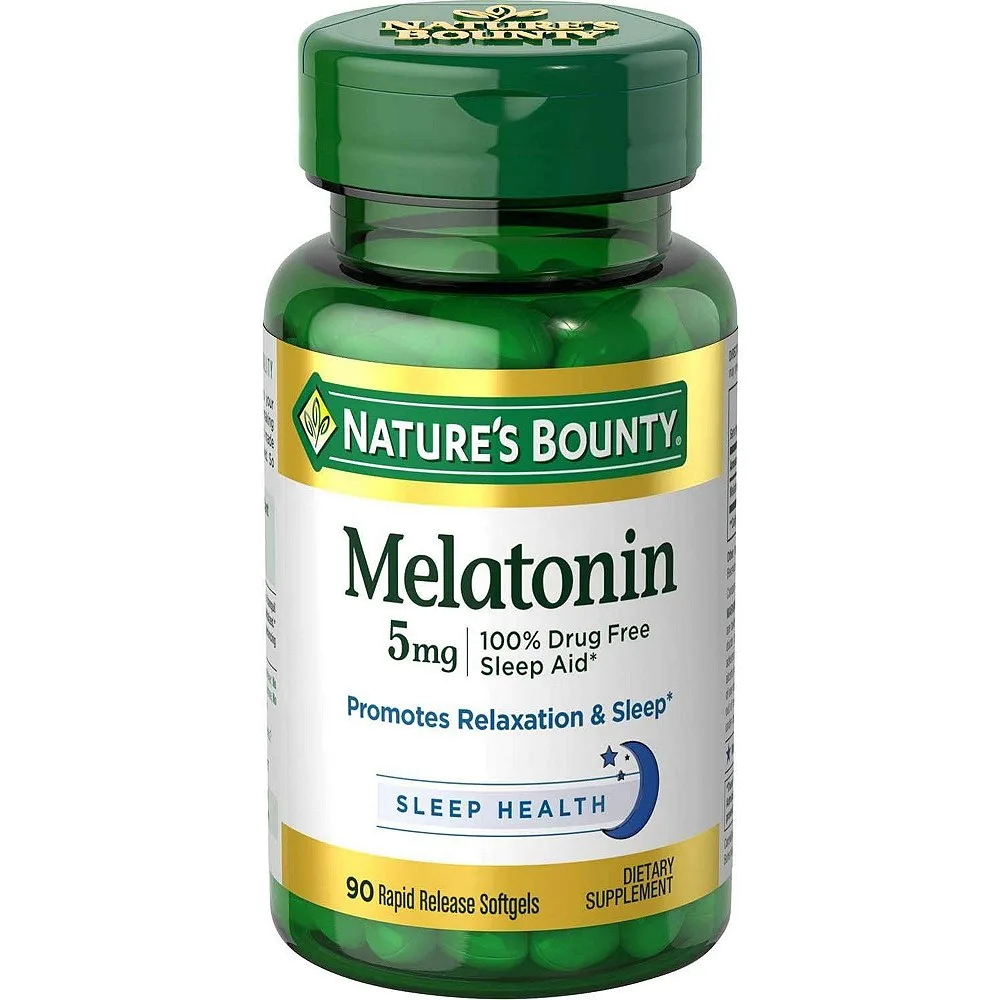 Nature's Bounty Melatonin Softgel 5mg