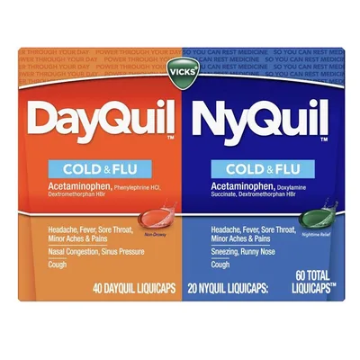 Vicks Dayquil Nyquil Cold & Flu Relief