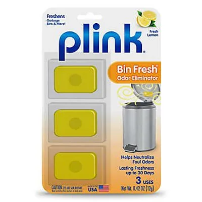 Plink 3-Pack Bin Fresh Odor Eliminators in Fresh Lemon