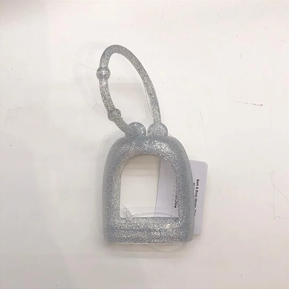 Silver Glitter Pocketbac Holder