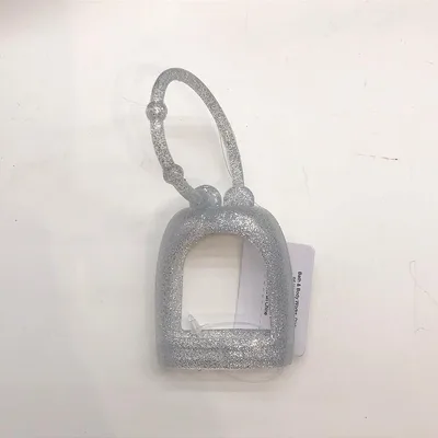 Silver Glitter Pocketbac Holder