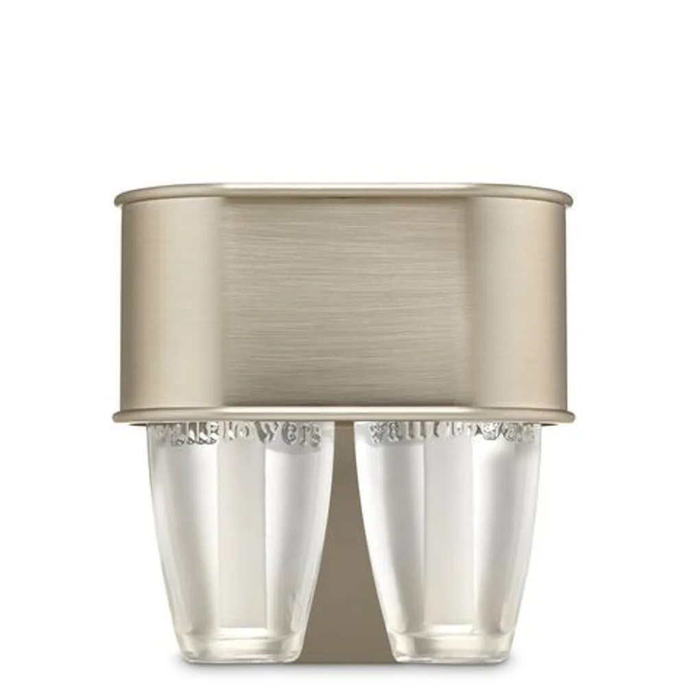 Satin Nickel Nightlight Wallflowers Fragrance Duo Plug