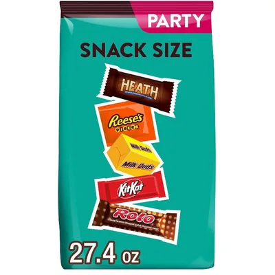 Hershey Assorted Flavored Snack Size Candy