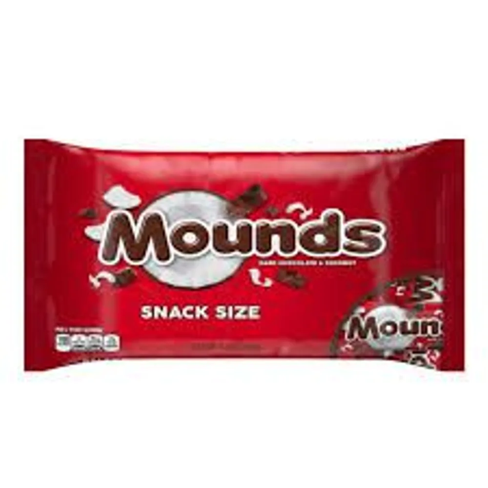 Mounds Candy Bars Snack Size