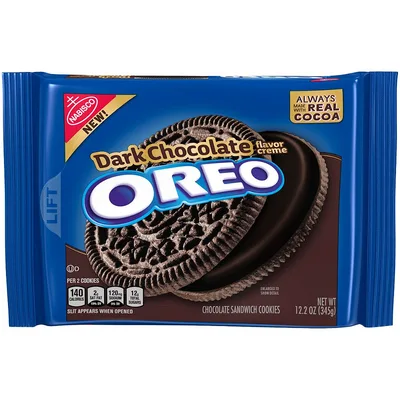 Nabisco Oreo Dark Chocolate Sandwich Cookies
